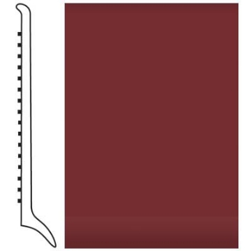 Picture of Roppe - Pinnacle Rubber Wall Base 4 (Long Toe Base) Cinnabar