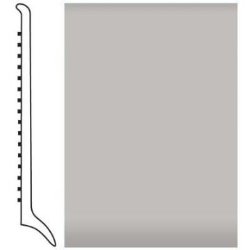Picture of Roppe - Pinnacle Rubber Wall Base 4 (Long Toe Base) Smoke