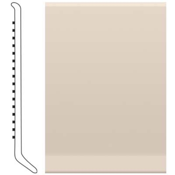 Picture of Roppe - Pinnacle Rubber Wall Base 6 (Cove Base) Ivory