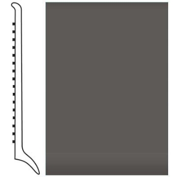 Picture of Roppe - Pinnacle Rubber Wall Base 4 (Long Toe Base) Burnt Umber