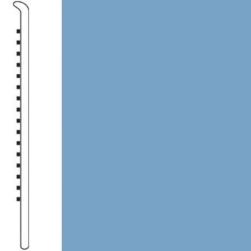 Picture of Roppe - Pinnacle Rubber Wall Base 2 1/2 (No Toe Base) Bluebell