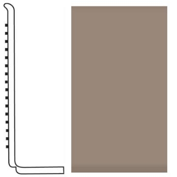 Picture of Roppe - Pinnacle Rubber Wall Base 4 (Sanitary Toe Base) Fawn