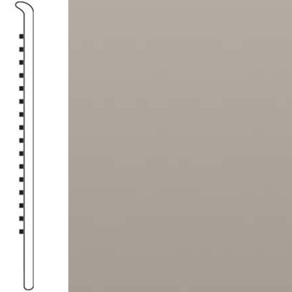 Picture of Roppe - Ready Base 4 inch 0.080 Toeless Pewter