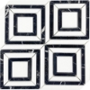 Picture of Tesoro - Metropolitan Waterjet Monet Thassos Nero