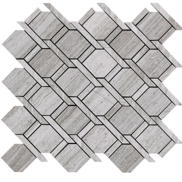 Picture of Happy Floors - Stone and Marble Rope Wooden White