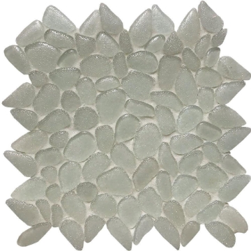 Picture of Tesoro - Liquid Rocks Glacier White