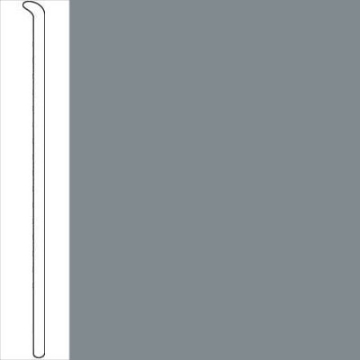 Picture of Tarkett - Traditional Wall Base Toeless 1/8 6 Inch Medium Grey