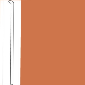 Picture of Tarkett - Traditional Wall Base Toeless 1/8 6 Inch Hot Spice