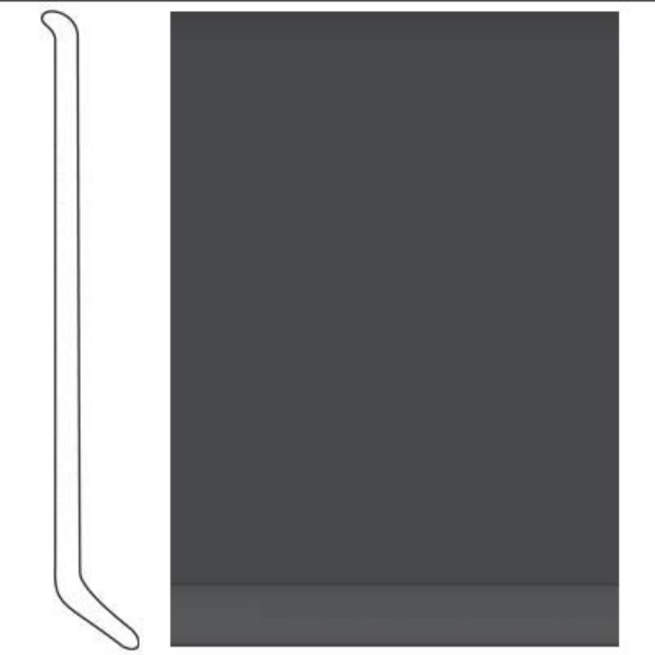 Picture of Tarkett - Traditional Wall Base with Toe .080 4 Inch Charcoal