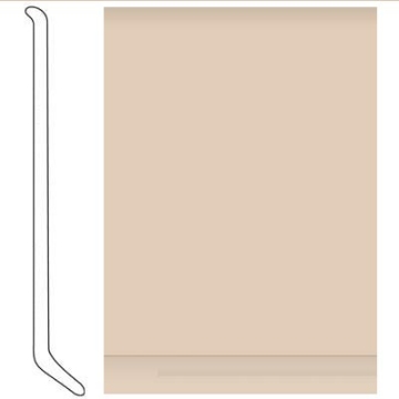 Picture of Johnsonite - Baseworks ThermoSet 4 1/2 with Toe Wall Base Silk