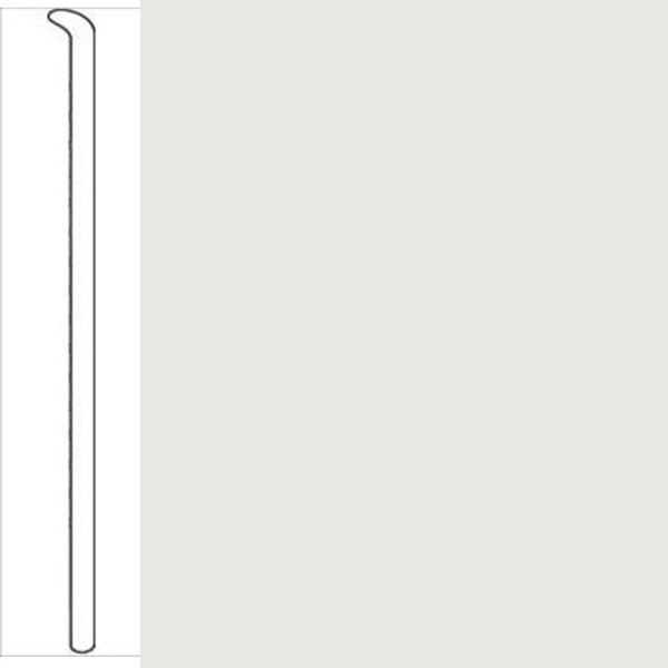 Picture of Johnsonite - Baseworks ThermoSet 3 Toeless Wall Base Snowbound