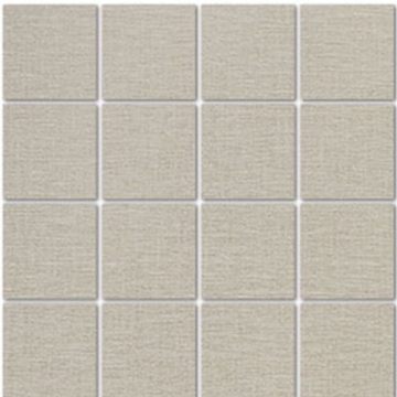 Picture of Tesoro - Natural Linen Mosaic Ivory