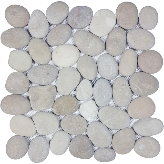 Picture of Tesoro - Ocean Stones Pebble Mosaic Classic Tan