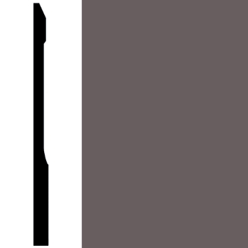 Picture of Johnsonite - Millwork Recessed Poetry Plum