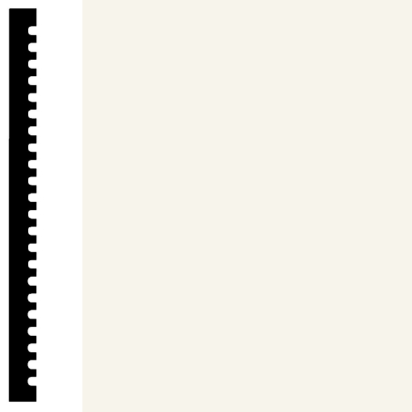 Picture of Roppe - Contours Wall Base 60 Candid 3 Snow