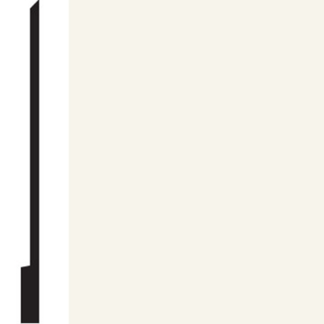 Picture of Roppe - Contours Wall Base 00 Simplicity Snow