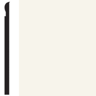 Picture of Roppe - Contours Wall Base 85 Fashion 6.25 Snow