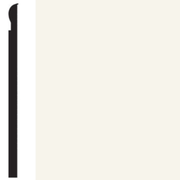 Picture of Roppe - Contours Wall Base 85 Fashion 6.25 Snow