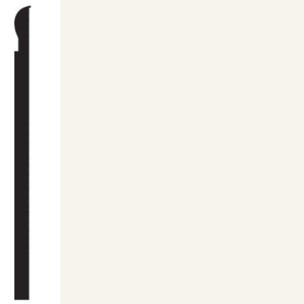 Picture of Roppe - Contours Wall Base 85 Fashion 6.25 Snow
