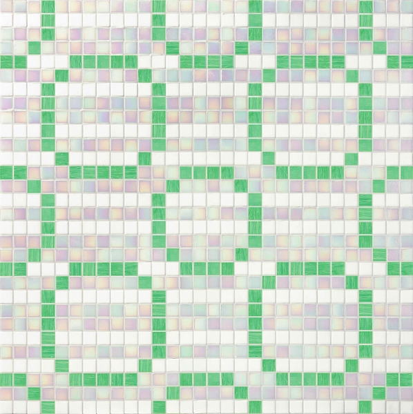 Picture of Bisazza Mosaico - Decori 20 - Rings New Green