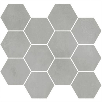 Picture of Eleganza Tiles - Metal Max Next Mosaic Medium Grey