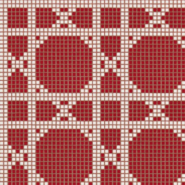 Picture of Bisazza Mosaico - Decori Opus Romano - Vienna Rosso