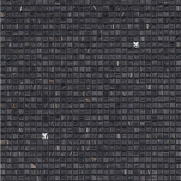 Picture of Bisazza Mosaico - Decori 10 - Rain Rain Black