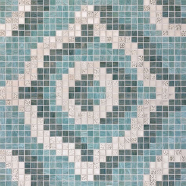 Picture of Bisazza Mosaico - Decori 20 - Velvet Grey Oro Bianco