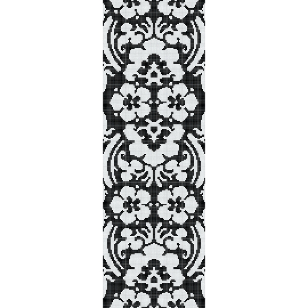 Picture of Bisazza Mosaico - Decori 10 - Decoupage Noir