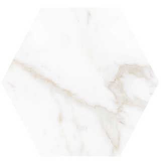 Picture of Lungarno - Massa Marble Hexagon Calacatta Oro