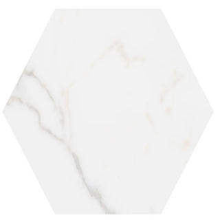 Picture of Lungarno - Massa Marble Hexagon Carrara