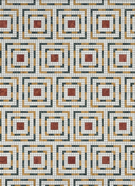 Picture of Bisazza Mosaico - Marmosaico Eltham Red