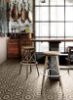 Picture of Bisazza Mosaico - Cementiles Decorations Hex Concentric Tortora
