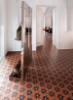 Picture of Bisazza Mosaico - Cementiles Decorations Hex Freeze Siena