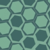 Picture of Bisazza Mosaico - Cementiles Decorations Hex On Off Teal