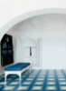 Picture of Bisazza Mosaico - Cementiles Decorations Square Maze Indigo