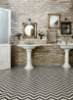 Picture of Bisazza Mosaico - Cementiles Decorations Square Zag Vaniglia