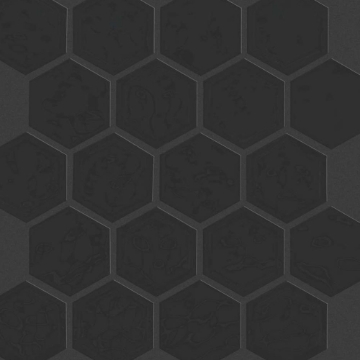 Picture of Shaw Floors - Geoscapes Hexagon Black