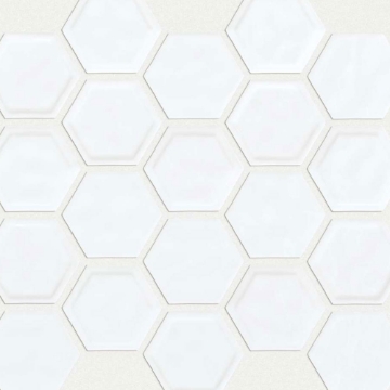 Picture of Shaw Floors - Geoscapes Hexagon White