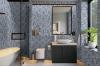 Picture of Elon Tile & Stone - Hexagon Mosaics 2 Bardiglio Nuvolato Honed