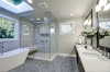Picture of Elon Tile & Stone - Hexagon Mosaics 2 Mystic Gray Honed