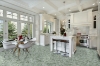 Picture of Elon Tile & Stone - Hexagon Mosaics 2 Emerald Green Honed