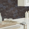 Picture of Shaw Floors - Kaleidoscope Hexagon Obsidian