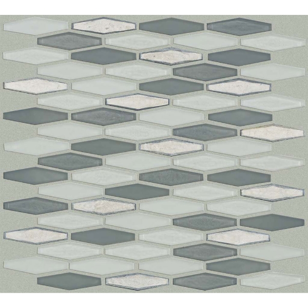 Picture of Shaw Floors - Molten Glass Stretch Hexagon Nickel