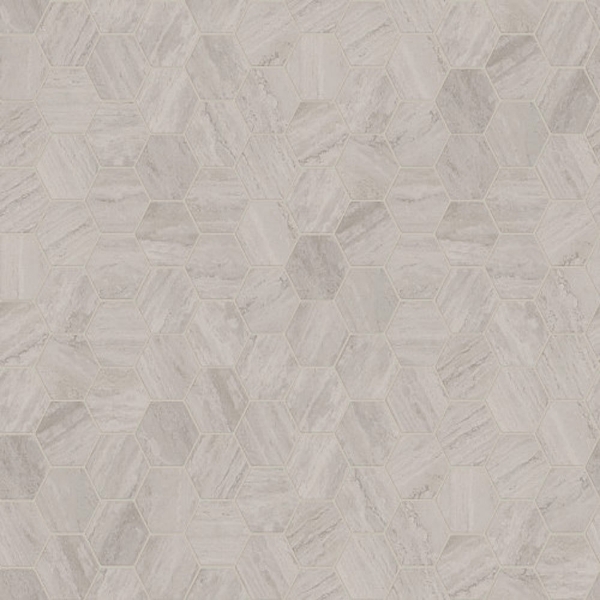 Picture of Shaw Floors - Natural Strata Hexagon Mosaic Grey