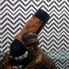 Picture of Elon Tile & Stone - Chevron Mosaics White Thassos Black Polished
