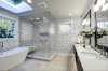 Picture of Elon Tile & Stone - Hexgon Mosaics 3 Calacatta Gold Honed