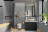 Picture of Elon Tile & Stone - Micro Herringbone Mosaics Bianco Carrara