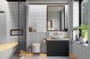Picture of Elon Tile & Stone - Petal Mosaics White Thassos Carrara Honed