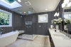 Picture of Elon Tile & Stone - Herringbone Mosaics 1 x 4 Black Polished